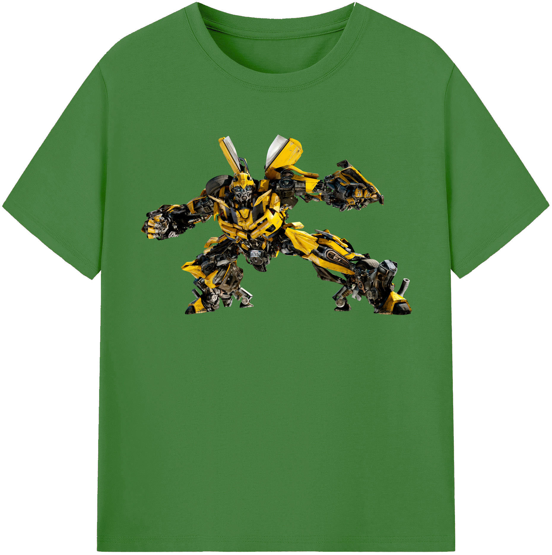 （画像用） Transformers トランスフォーマー レディースカジュアルプリントTシャツ（綿100％）